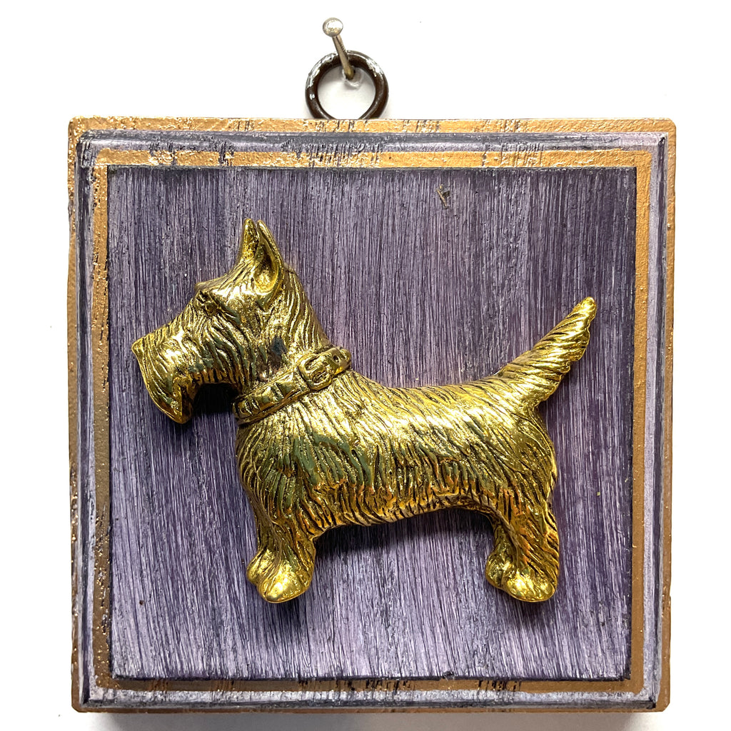 Wooden Frame with Terrier (4