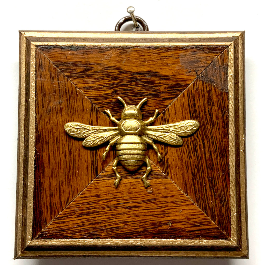 Wooden Frame with Italian Bee (3.75