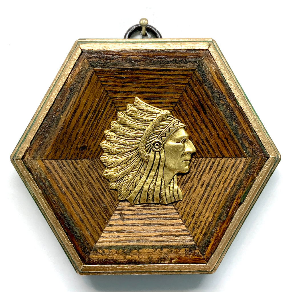 Wooden Frame with Chief (3.75” wide)