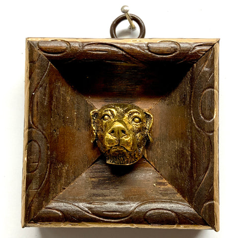 Wooden Frame with Dog (2.75