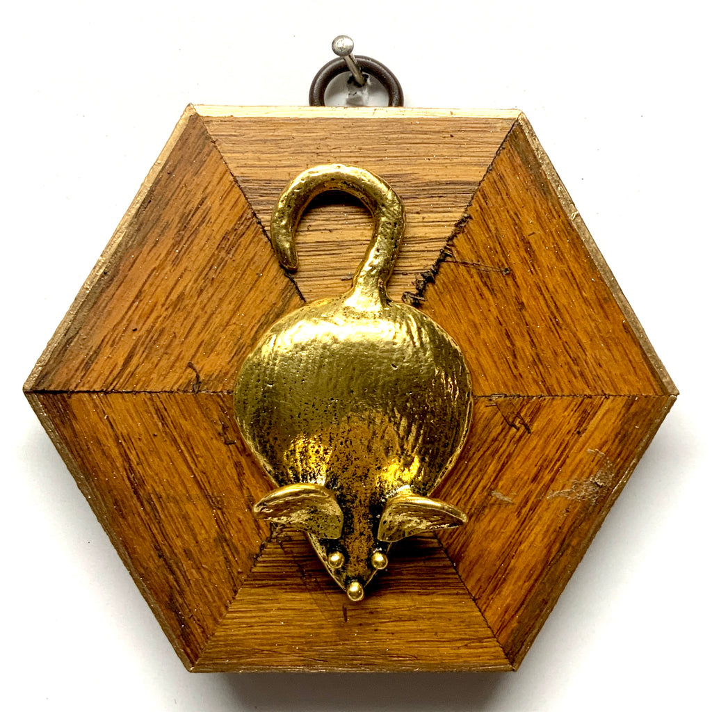 Wooden Frame with Mouse (4