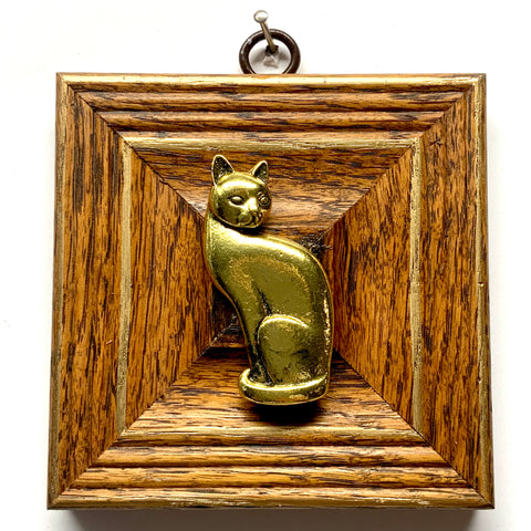 Wooden Frame with Cat (4