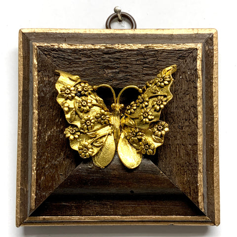 Wooden Frame with Butterfly (3.75
