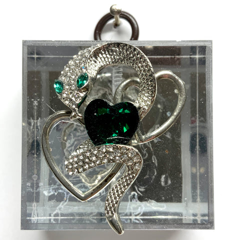 Acrylic Frame with Snake on Mylar / Slight Imperfections (2