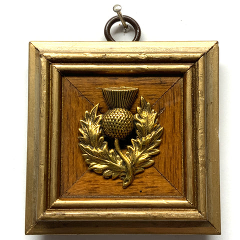 Gilt Frame with Thistle (3