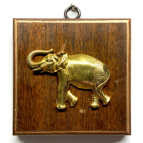 Wooden Frame with Elephant (4