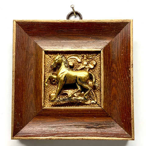 Wooden Frame with Horse (4