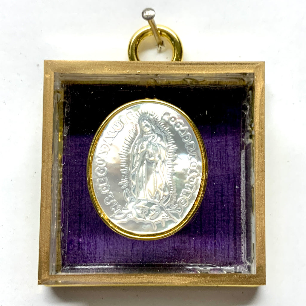 Acrylic Frame with Mother Mary / Slight Imperfections (2