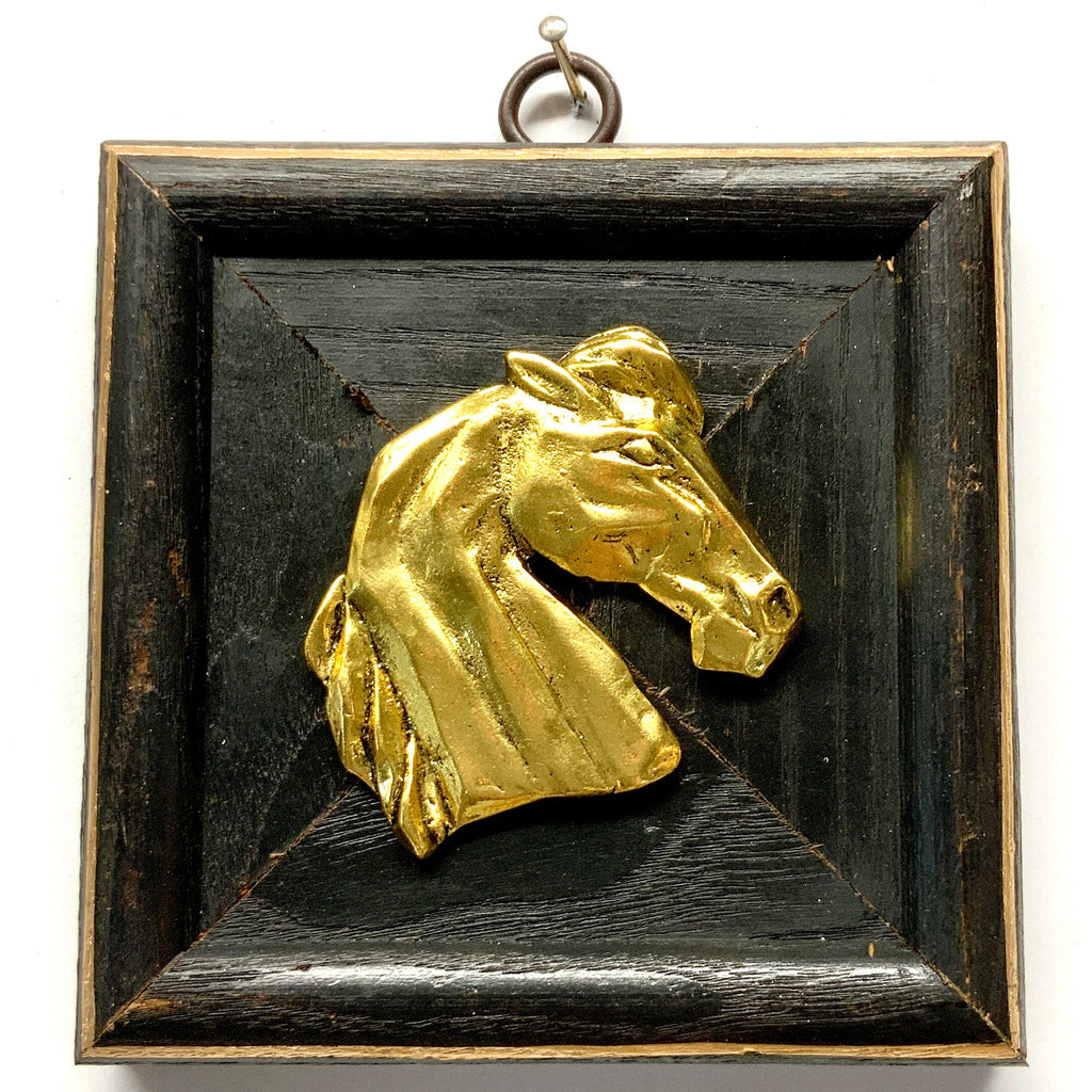 Wooden Frame with Horse (4