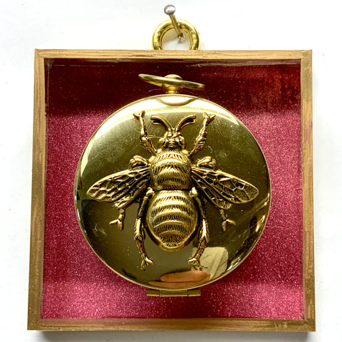 Acrylic Frame with Grande Bee on Compass / Slight Imperfections (3