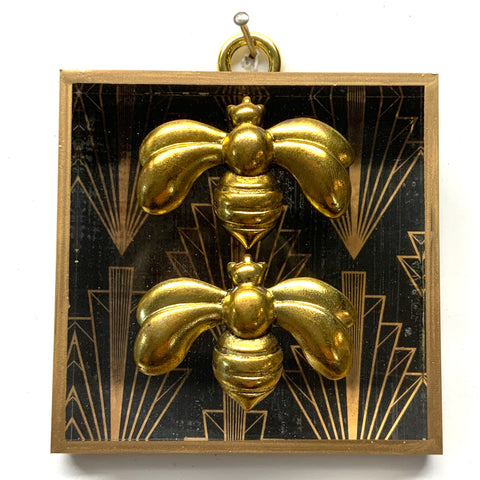 Acrylic Frame with Deco Bees / Slight Imperfections (3