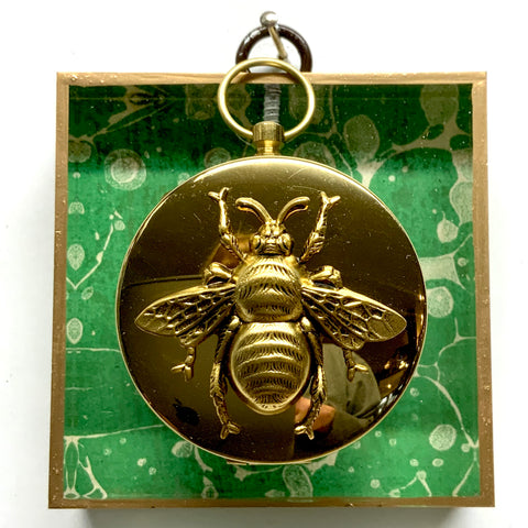 Acrylic Frame with Grande Bee on Compass / Slight Imperfections (3