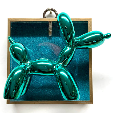 Acrylic Frame with Balloon Dog / Slight Imperfections (3