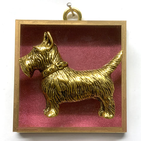 Acrylic Frame with Terrier / Slight Imperfections (3