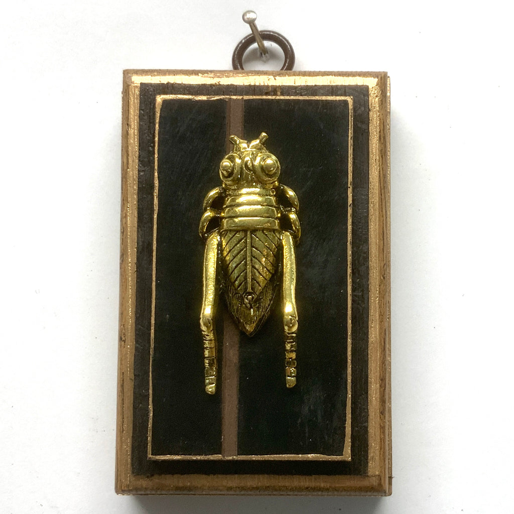 Bourbon Barrel Frame with Grasshopper on Coromandel (2.5