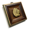 Wooden Frame with Chief (3.5” wide)