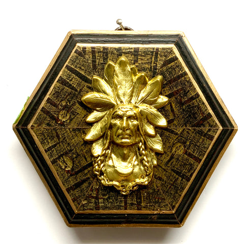 Painted Frame with Chief (4.5” wide)