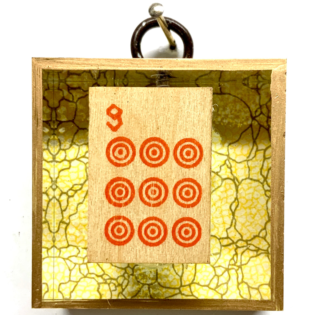 Acrylic Frame with Mahjong Tile / Slight Imperfections (2” wide)