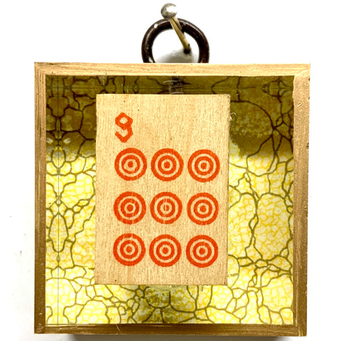 Acrylic Frame with Mahjong Tile / Slight Imperfections (2” wide)