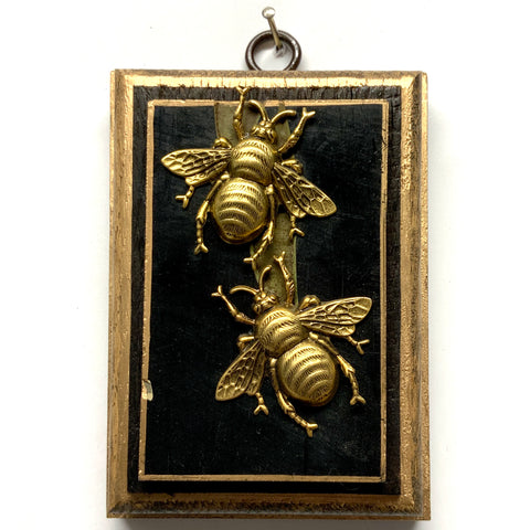 Bourbon Barrel Frame with Grande Bees on Coromandel (3.25