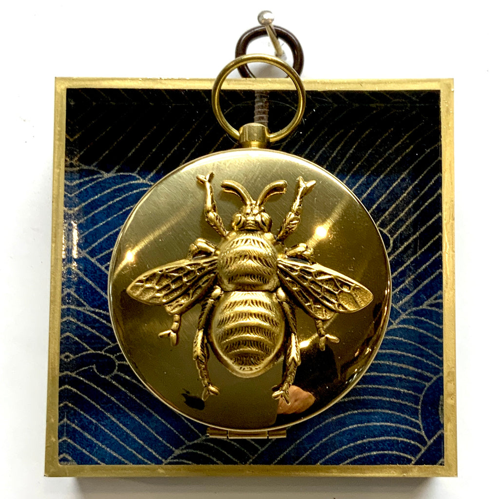 Acrylic Frame with Grande Bee on Compass / Slight Imperfections (3