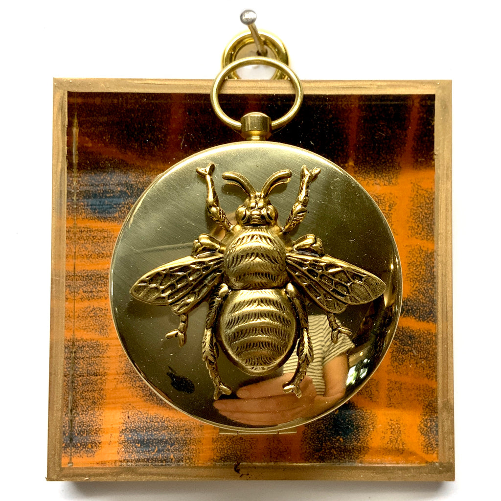 Acrylic Frame with Grande Bee on Compass (3