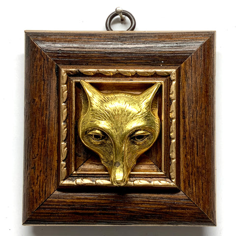 Wooden Frame with Fox (3.5