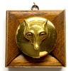 Wooden Frame with Fox on Compact (4