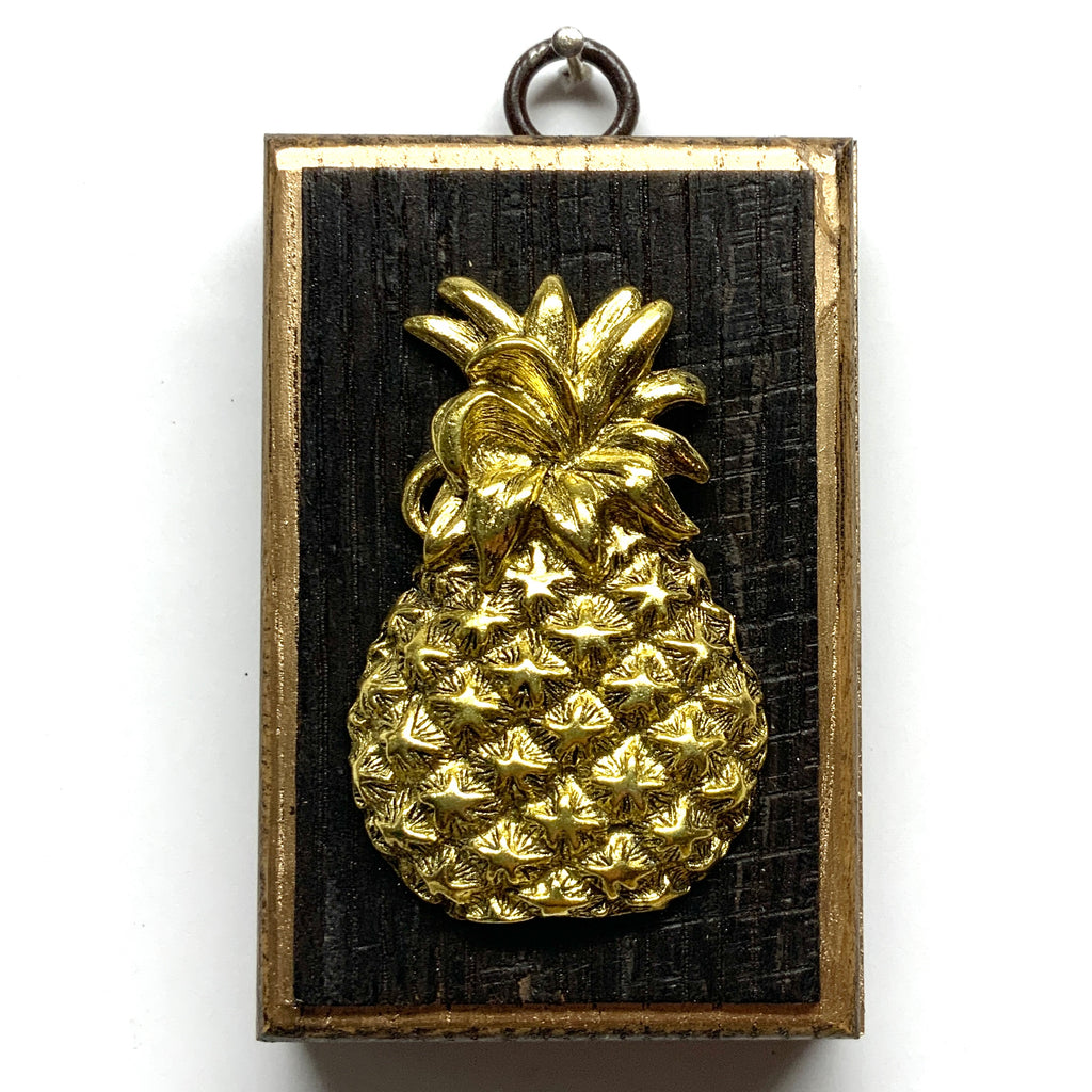 Bourbon Barrel Frame with Pineapple (2.5