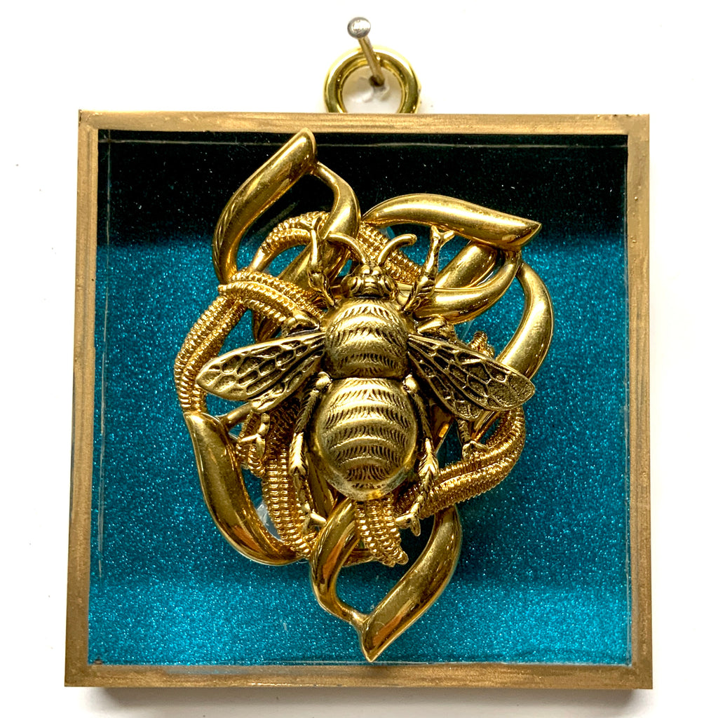 Acrylic Frame with Grande Bee on Necklace / Slight Imperfections (3