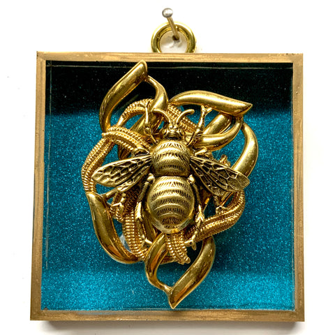 Acrylic Frame with Grande Bee on Necklace / Slight Imperfections (3