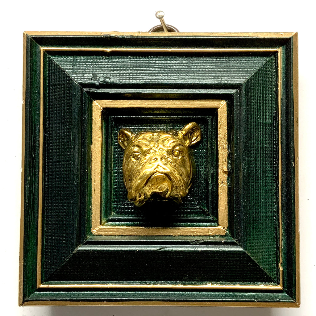 Painted Frame with Bulldog (4