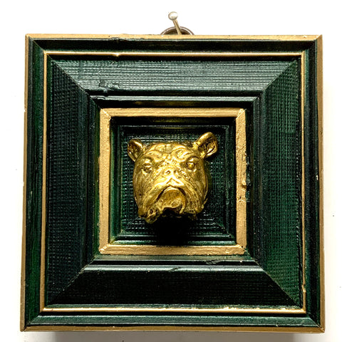 Painted Frame with Bulldog (4