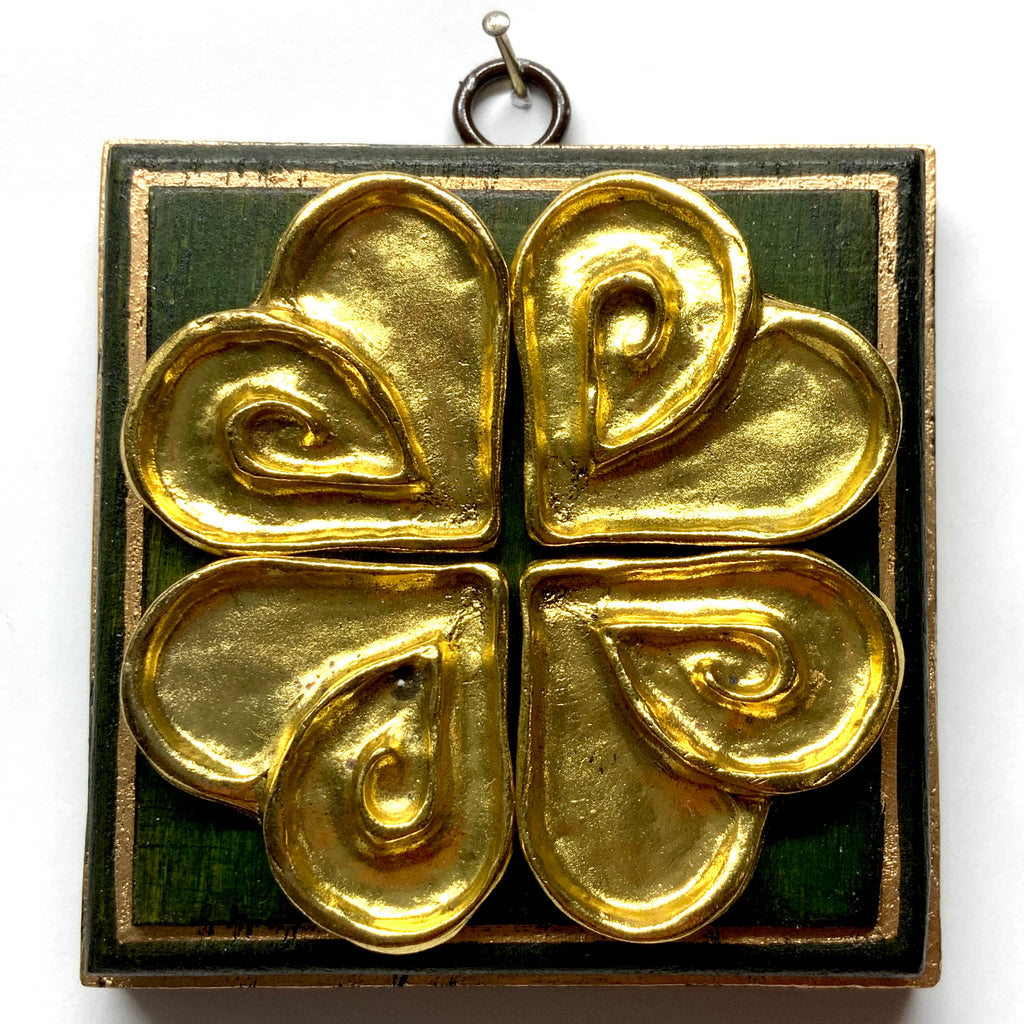 Painted Frame with Hearts (4