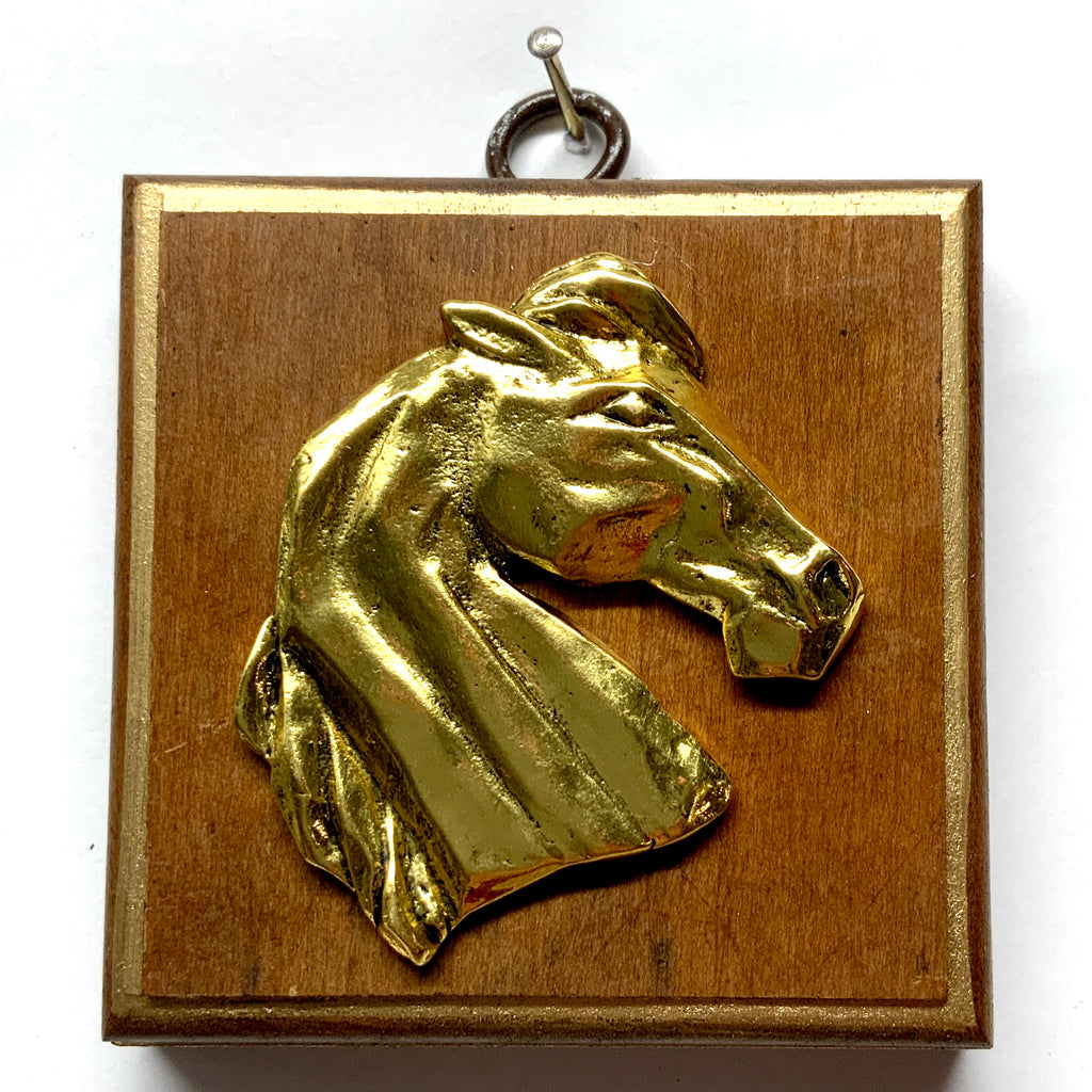 Wooden Frame with Horse (3.25