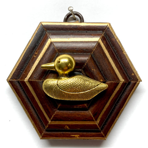 Wooden Frame with Duck (3.75