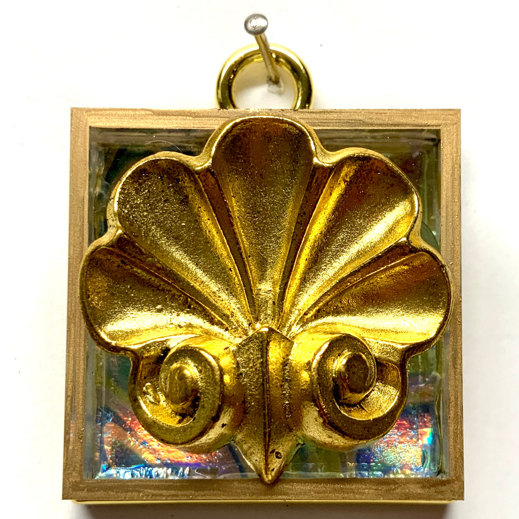 Acrylic Frame with Shell / Slight Imperfections (2