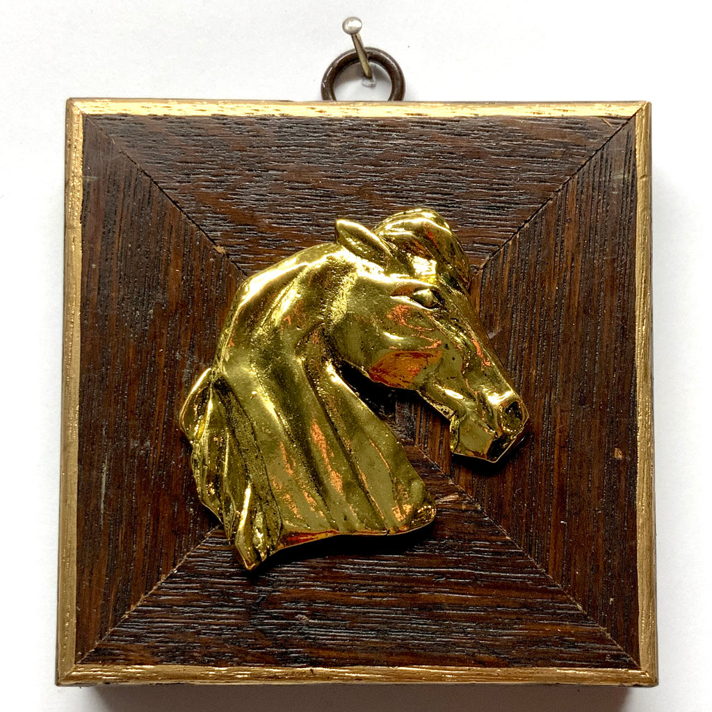 Wooden Frame with Horse (3.75