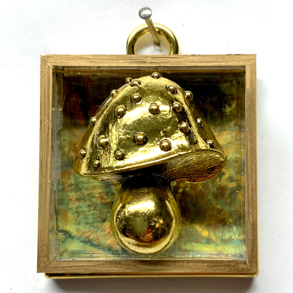 Acrylic Frame with Mushroom / Slight Imperfections (2