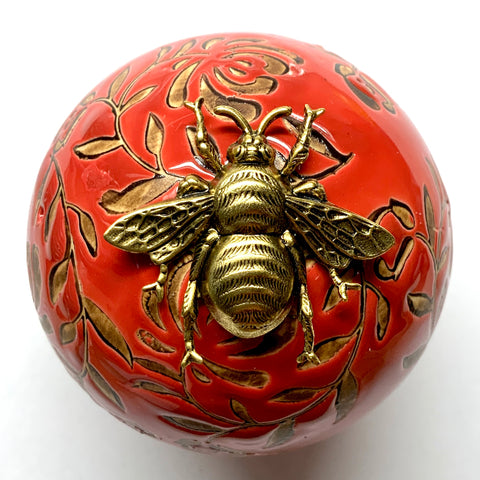 Ceramic Ball Frame with Grande Bee / Slight Imperfections (3