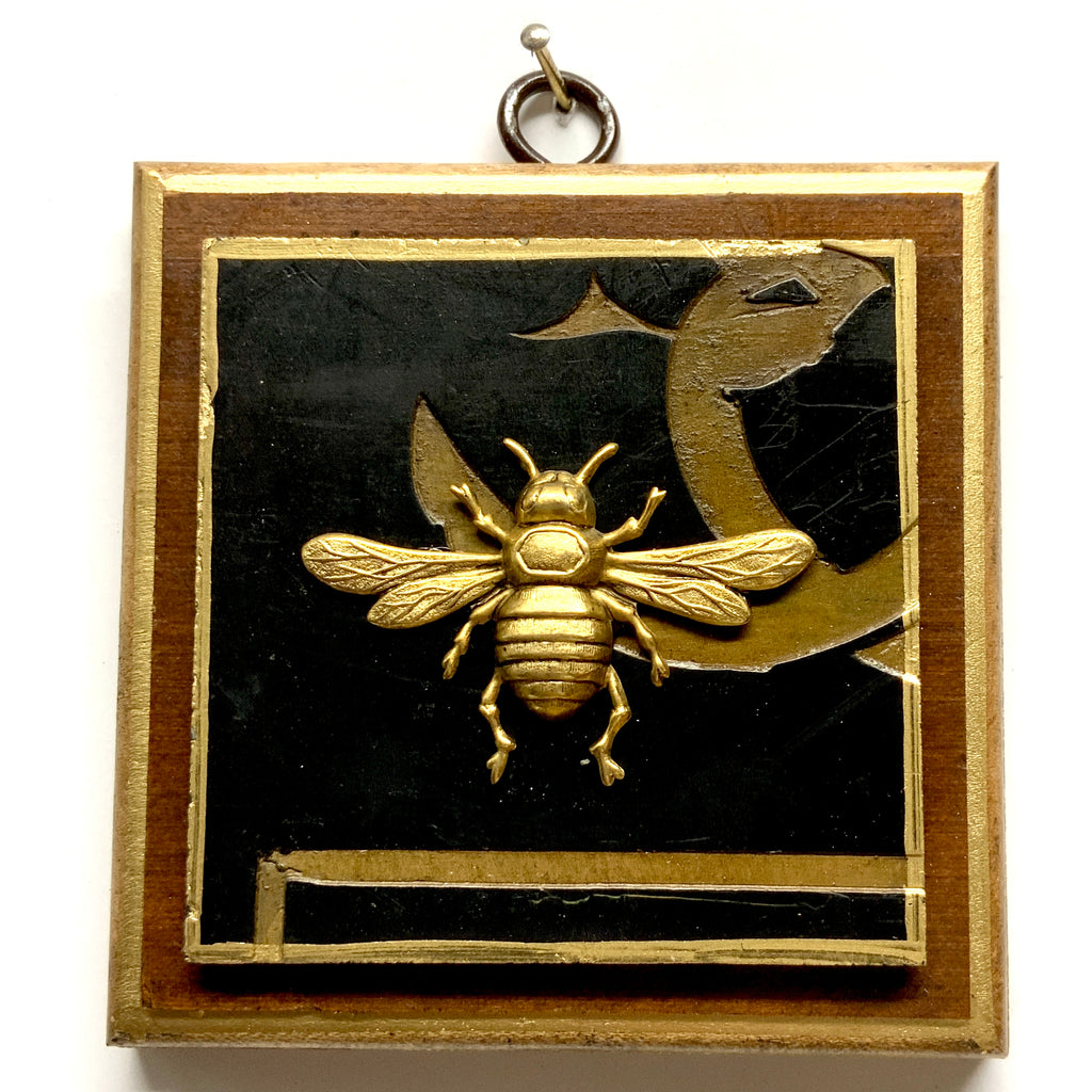 Wooden Frame with Italian Bee on Coromandel (4