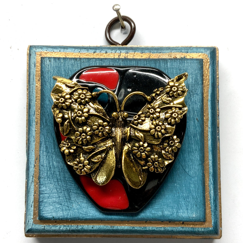 Painted Frame with Butterfly (3.25
