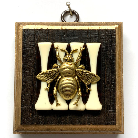 Bourbon Barrel Frame with Grande Bee (3.25