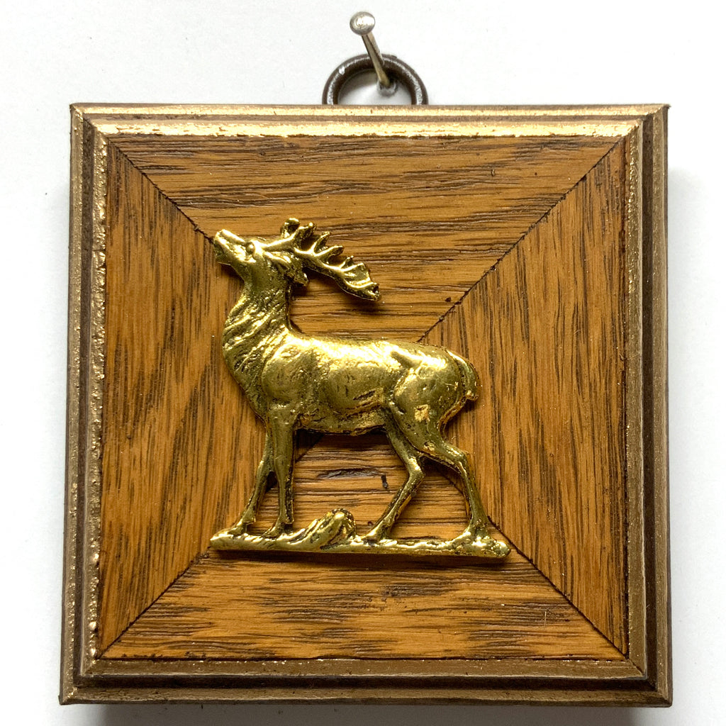 Wooden Frame with Stag (3.25