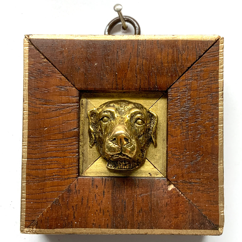 Wooden Frame with Dog (2.75