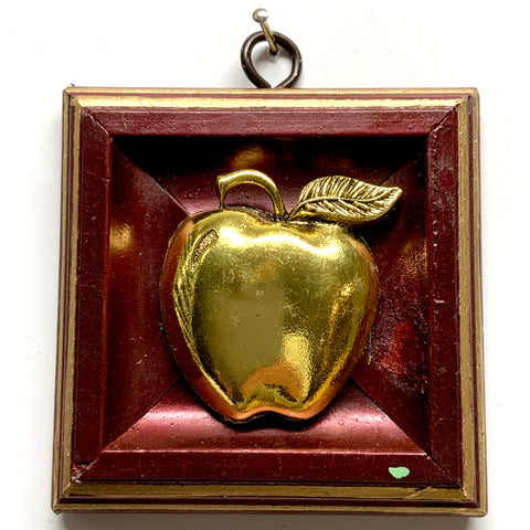 Painted Frame with Apple (3.75
