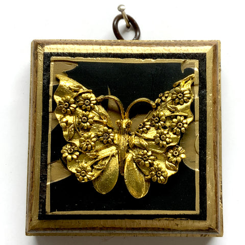 Bourbon Barrel Frame with Butterfly on Coromandel (3.25