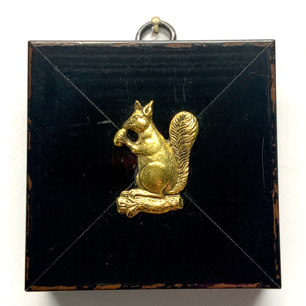 Modern Lacquered Frame with Squirrel (3” wide)