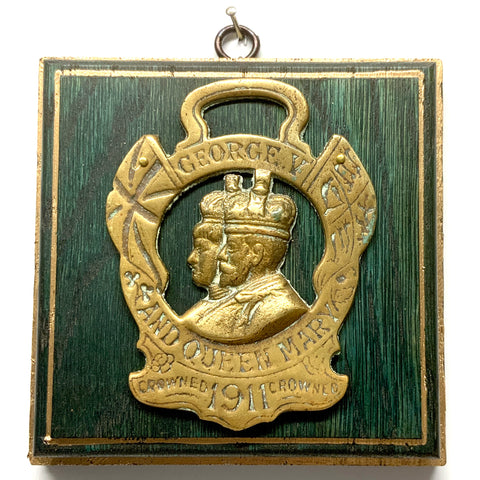 Painted Frame with Horse Brass (5