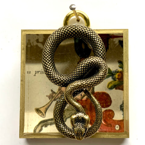 Acrylic Frame with Snake / Slight Imperfections (2